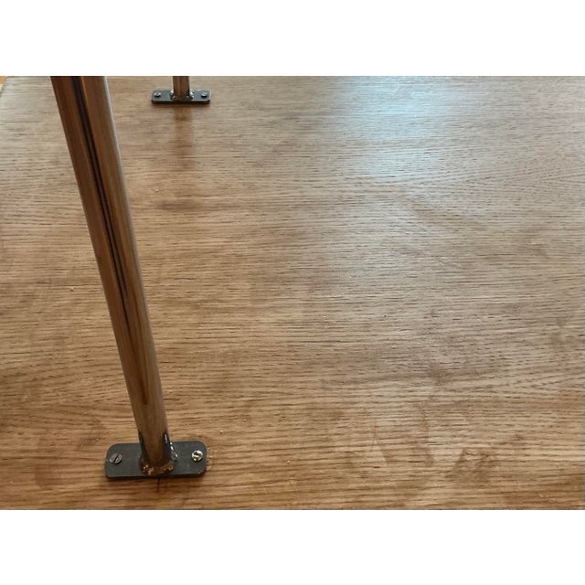 German Bauhaus Desk in Oak with Tubular Steel Base, 1930s For Sale - Image 10 of 12