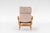 Set of Vintage Pernilla Lounge Chair and Ottoman by Bruno Mathsson for Dux, 1969 For Sale - Image 3 of 8