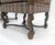 Pair of Carved Bases & Arms Striped Upholstery Fire Side Arm Lounge Chairs MINT! For Sale - Image 16 of 18