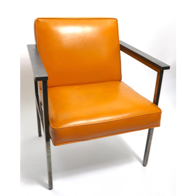 Mid Century Paddle Arm Chair After Nelson For Sale In New York - Image 6 of 13
