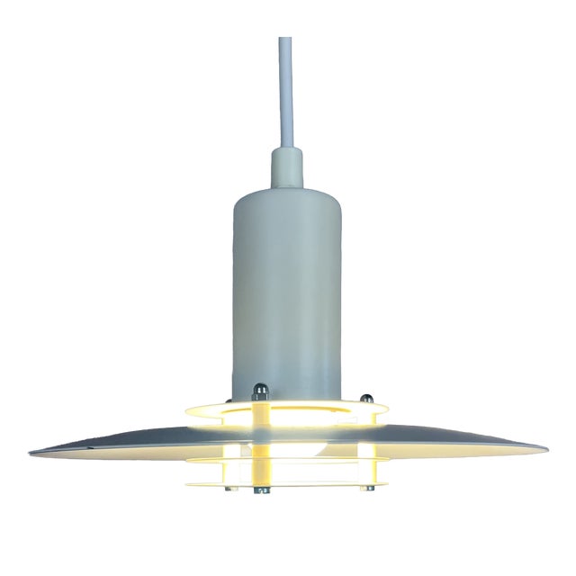 Vintage Beige Ceiling Lamp from Lyfa, 1970s For Sale