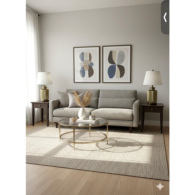 1980s Pair of Frederick Cooper Brass Lamps For Sale - Image 14 of 18