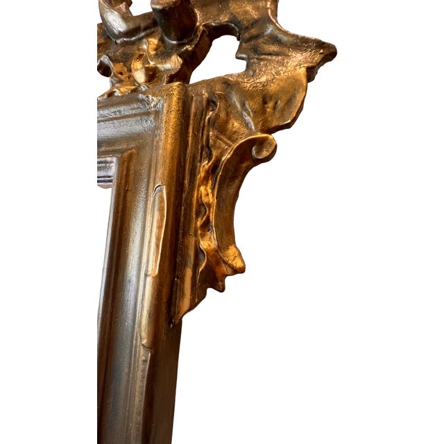 French Style Ornate Wood Mirror For Sale In Phoenix - Image 6 of 9