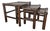 Vintage Manou Bamboo Nesting Tables, 1970s, Set of 3 For Sale