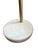 Mid-Century Modern Mid-Century Modern Style Brass Arc Floor Lamp, Marble Base For Sale - Image 3 of 3