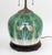 Early 20th Century Pair of Chinese Cabbage Leaf Motif Famille Rose Porcelain Jars Mounted as Table Lamps For Sale - Image 5 of 9