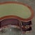 Wood 19th Century French Louis XVI Kidney-Shaped Mahogany Leather Top Desk For Sale - Image 7 of 18