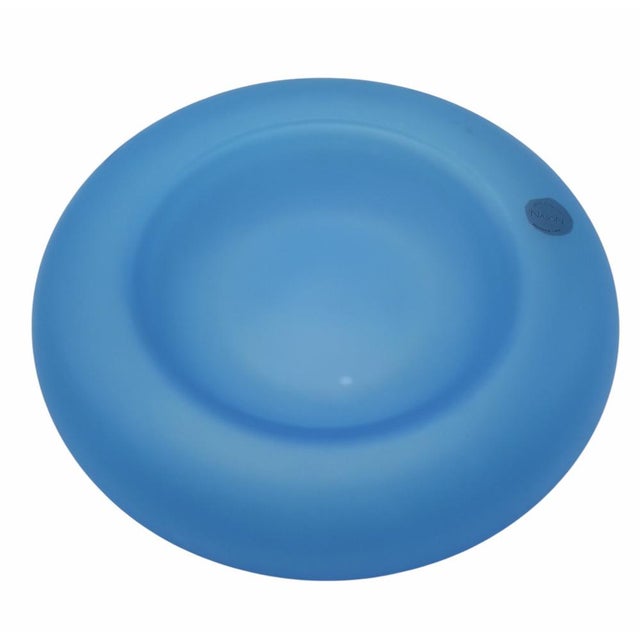 1970s Blue Murano Glass Centerpiece from Carlo Nason, Italy, 1970s For Sale - Image 5 of 7