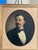 19th Century Oil Portrait of Elting Family Member by C. L. Lewin – Ulster County, New York Antique 19th Century Oval Oil...