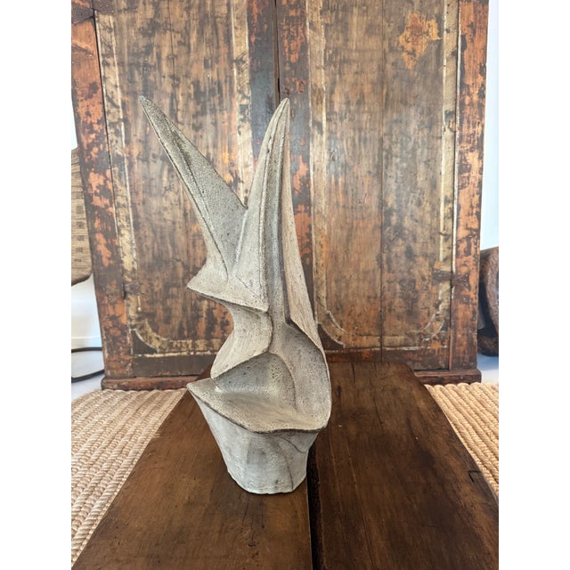 French Mid 20th Century Vintage French Ceramic Sculpture For Sale - Image 3 of 12