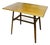 Brussels Table with Red Woven Shelf by Dřevopodnik Holešov, 1960s For Sale