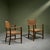 Armchairs with Oak Frames and Seagrass Webbing, Italy, Set of 2 For Sale - Image 3 of 11