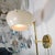Pair of modern single-arm torch style sconces For Sale - Image 10 of 11