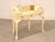 Late 20th Century Chinoiserie Painted Carlton House Writing Desk With Chair For Sale - Image 5 of 18