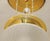 19th Century Art Nouveau Secession Glass Ceiling Lamp, 1890s For Sale - Image 5 of 9
