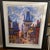 Seriagraph by American Ukrainian artist Anatoliy Krasniansky depicting old Prague sighed framed