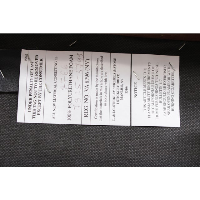 Set of 8 Stickley Cherry 21st Century Dining Chairs For Sale - Image 18 of 18