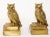 Vintage Cast Brass Owl Figurine Sculpture Bookends Mid-Century Modern 1950's For Sale - Image 13 of 13