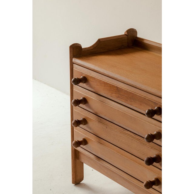 Chest of Drawers by R. Guillerme and J. Chambron for Votre Maison, 1950s For Sale - Image 10 of 12
