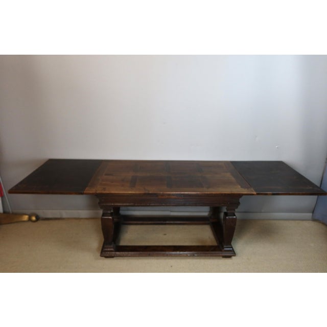 Brown 19th Century Renaissance Style Table For Sale - Image 8 of 14