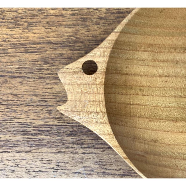 Wooden Fish Shaped Bowls, 1960s, Set of 5 For Sale - Image 5 of 18
