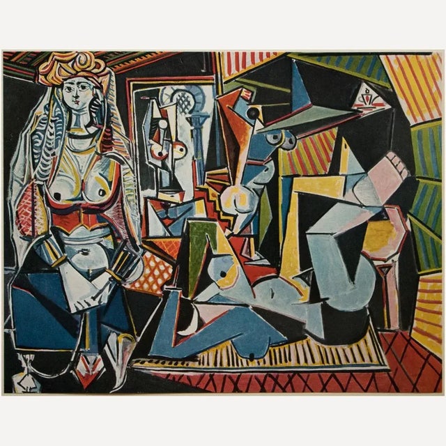 版画 Pablo Picasso Women of Algiers No. 103 1960s After Pablo Picasso, 