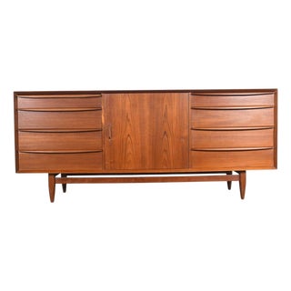 Mid 20th Century Svend Age Madsen Thirteen Drawer Dresser in Teak, Attributed For Sale