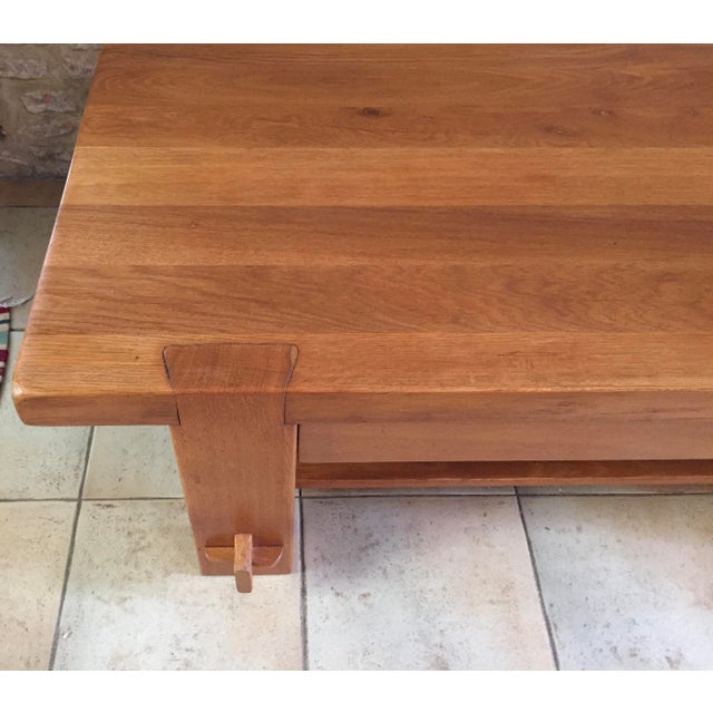 1960s Coffee Table by Pierre Chapo, 1960s For Sale - Image 5 of 18