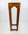 Vintage Rustic Wood Tall Plant Stand With Scalloped Brackets For Sale - Image 11 of 12