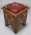 Vintage Carved Stool, Damascus, Syria, 1950s For Sale - Image 11 of 12