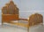 Age: C.1900-1920s Details: Bolted Rail Construction Fine Carved Details Stunning Vintage Bed High Quality Construction...