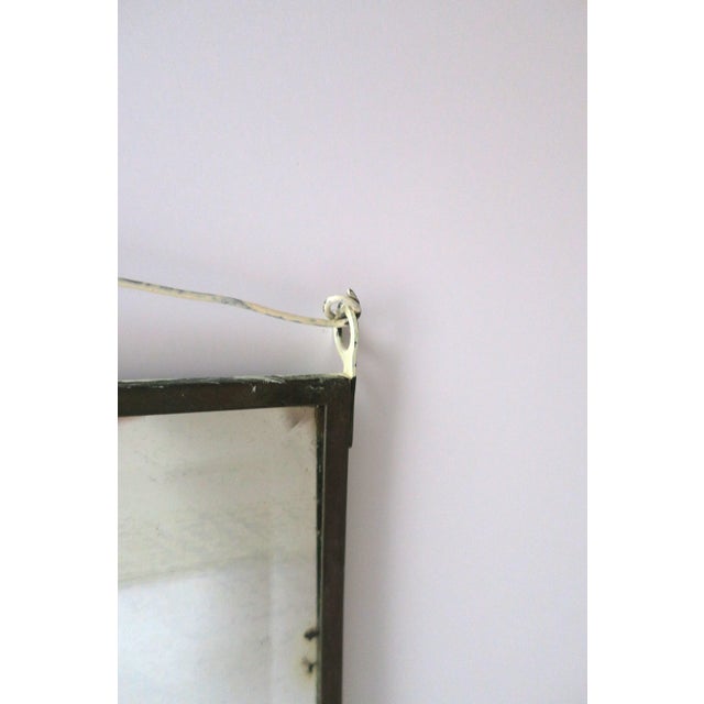 Transparent Antique Wall Mirror Shaving Vanity Mirror For Sale - Image 8 of 10