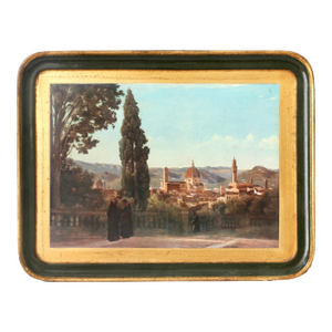 Midcentury Italian Florentine Tray