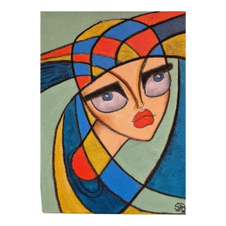 "Ripley" Contemporary Figurative Painting by Samantha Millington For Sale