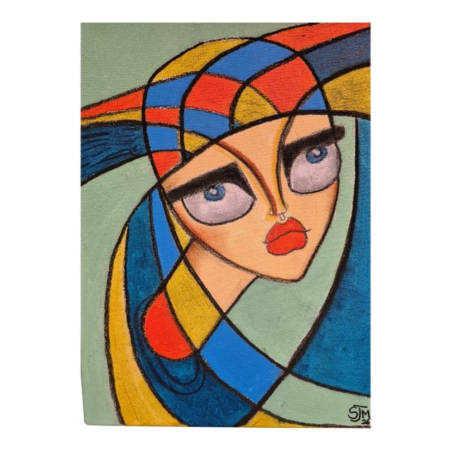 "Ripley" Contemporary Figurative Painting by Samantha Millington For Sale