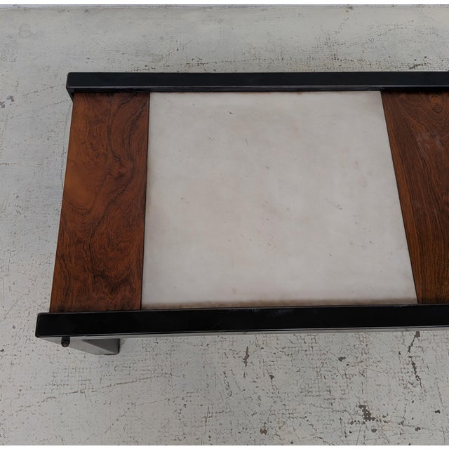 Metal Low T68 Side Table attributed to Osvaldo Borsani and Eugenio Gerli for Tecno, 1960s For Sale - Image 7 of 12