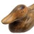 Roy A. Parfait Hand-Carved Duck Sculpture Signed Folk Art Wood Carving For Sale - Image 11 of 12