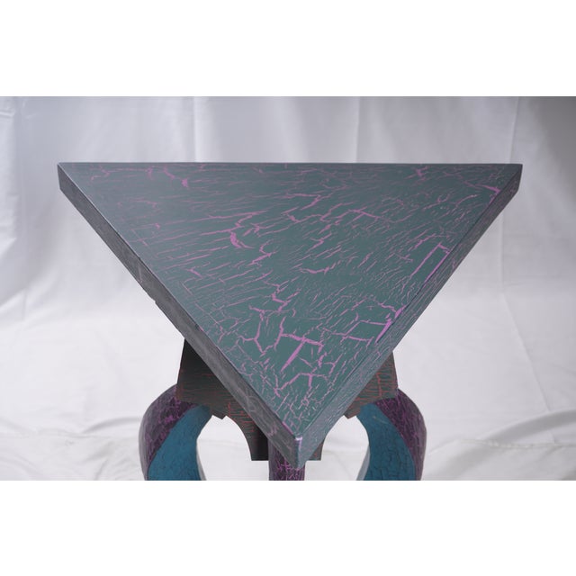 1980s Vintage Post Modern Occasional or Console Table For Sale - Image 10 of 10