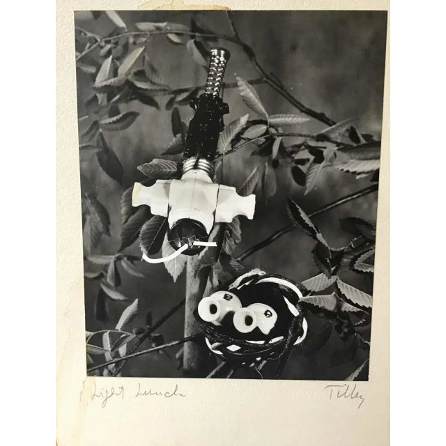Tilley was a 1950s Rhode Island photographer who used everyday objects for his subject matter.