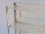 Gold French Collapsible Drinks Cart of Acrylic For Sale - Image 8 of 11