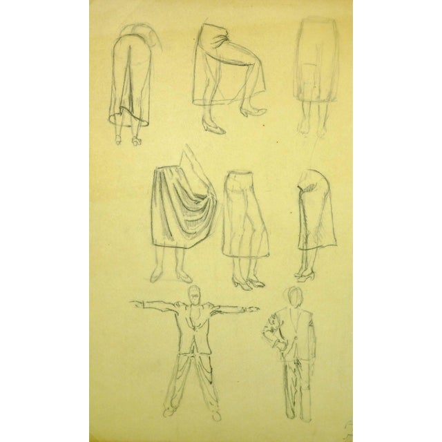 Werner Bell, Drawing of Legs For Sale
