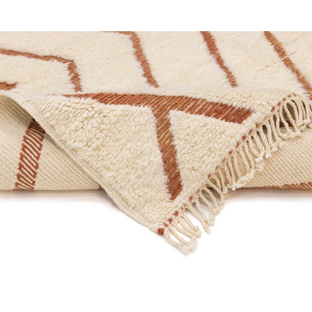 Hand-Knotted Wool Premium Rug by Azele Studio For Sale - Image 4 of 10
