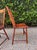 Mid 19th Century Rustic Primitive Small Scale Mid 19th Century Bamboo-Turned Windsor Side Chairs With Single Board Seats, a Pair For Sale - Image 5 of 9