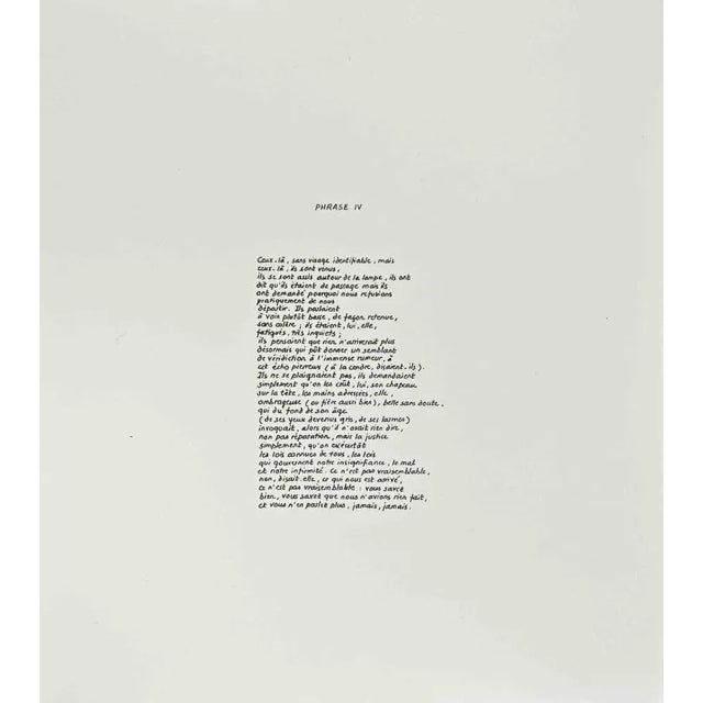 Phrases - Passage is a Contemporary artwork realized by the Italian Contemporary artist Achille Perilli (1927 -2021) and...