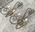 Bronze Vintage Wrought Iron Light Sconce - A Pair For Sale - Image 8 of 12