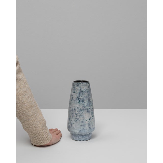 20th Century European Fat Lava Ceramic Vase For Sale - Image 17 of 18