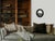 2020s "Porthole" Abstract Art in Oval Antique Frame, Small Seascape Painting Transitional Wall Art by JTS For Sale - Image 5 of 10