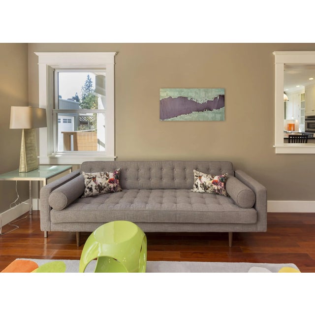 Pigmented cement on foam panels Edition: Unique, Unframed. Auville works with construction cement. Applying techniques...