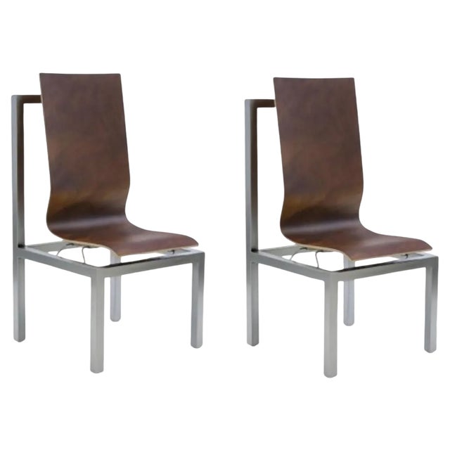 BNF Chaise Chairs by Dominique Perrault & Gaelle Lauriot Prevost, Set of 2 For Sale