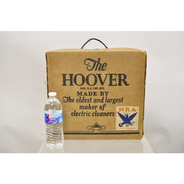 The Hoover Co Model 450 Advertisement Cardboard Box Nra Sticker Delivery Box For Sale - Image 10 of 13